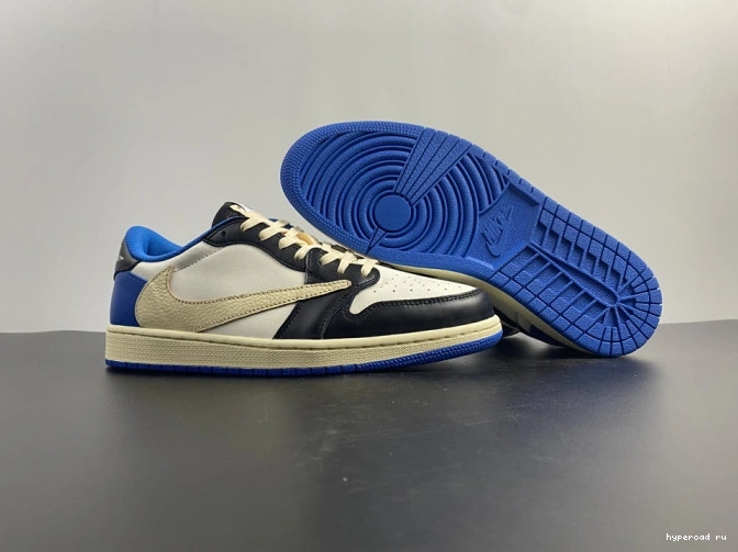Scott 1 Retro x x Fragment Travis DM7866-140 Air Low Design Jordan 0706